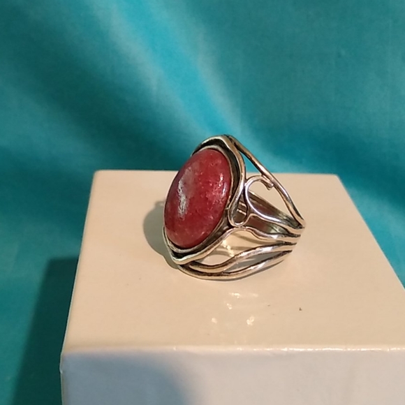 Sterling Silver Carnelian Ring - Picture 8 of 9